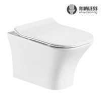 YS22291H	Wall-hung ceramic toilet, Rimless Wall-mounted toilet, washdown;