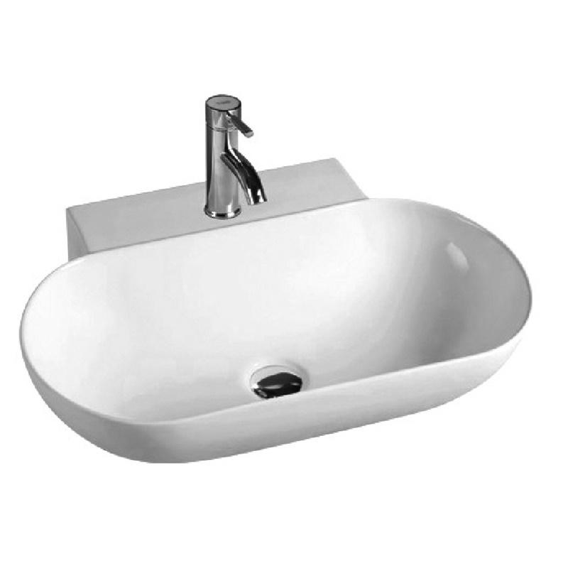 YS28388	Ceramic above counter basin, artistic basin, ceramic sink;