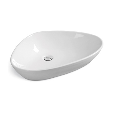 YS28321	Ceramic above counter basin, artistic basin, ceramic sink;