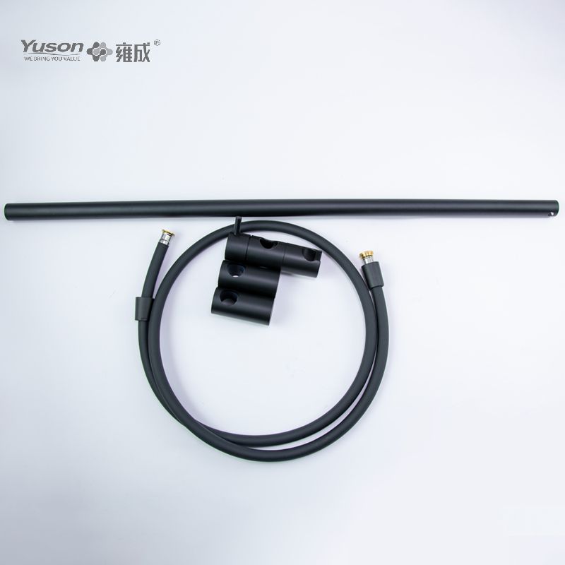 YS33255B Sliding Rail Shower Set, Single Position Hand Shower, Sliding Shower Holder, 1.5m PFFC Shower Hose