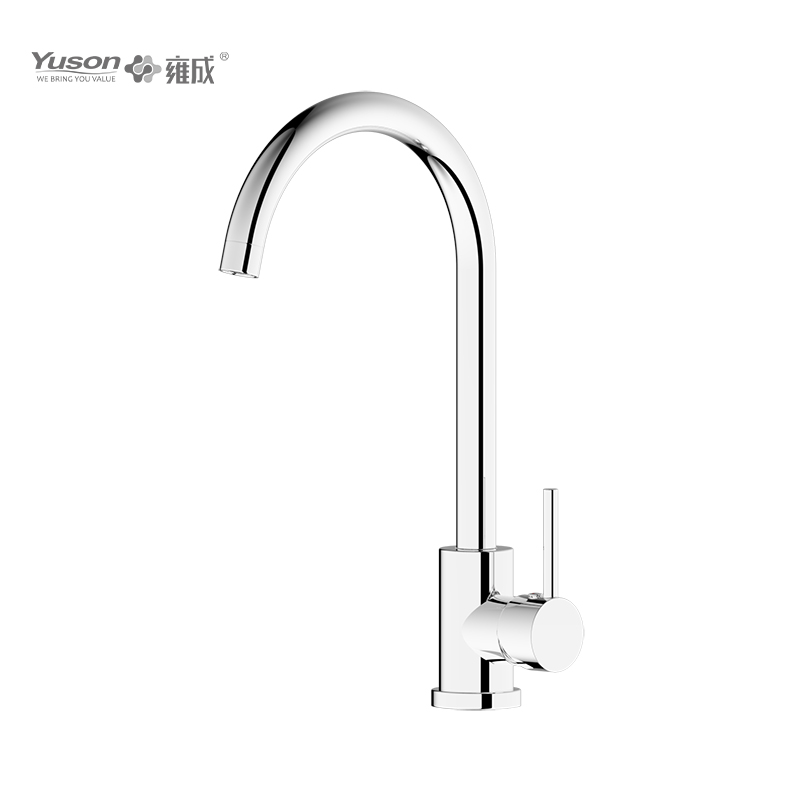 2011-50 SUS304 stainless steel deck-mounted hot&cold water mixer, kitchen mixer