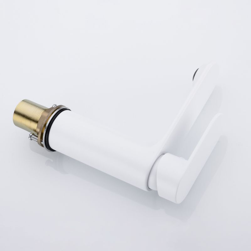 2012-30 Brass sleek single lever deck-mounted hot&cold water mixer, basin mixer