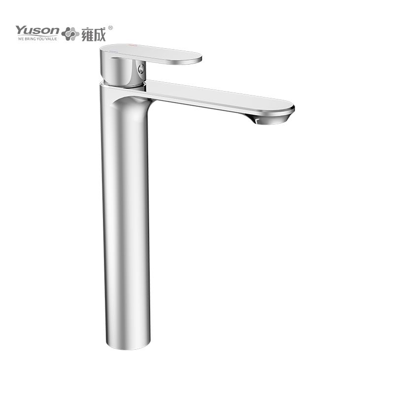 2012-31 Brass sleek single lever deck-mounted hot&cold water mixer, vessel basin mixer