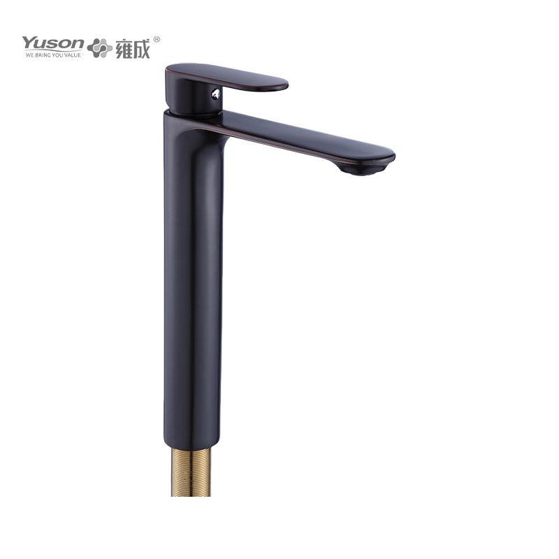 2012-31 Brass sleek single lever deck-mounted hot&cold water mixer, vessel basin mixer