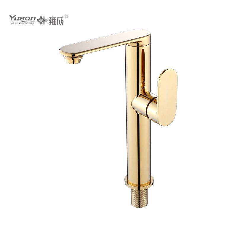 2012-51 Brass sleek single lever deck-mounted hot&cold water mixer, kitchen faucet