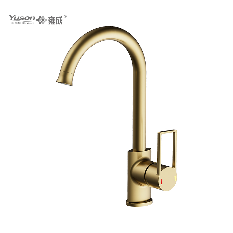 2065-50 Brass Faucet Single Lever Deck-mounted hot&cold water Kitchen Sink Mixer 