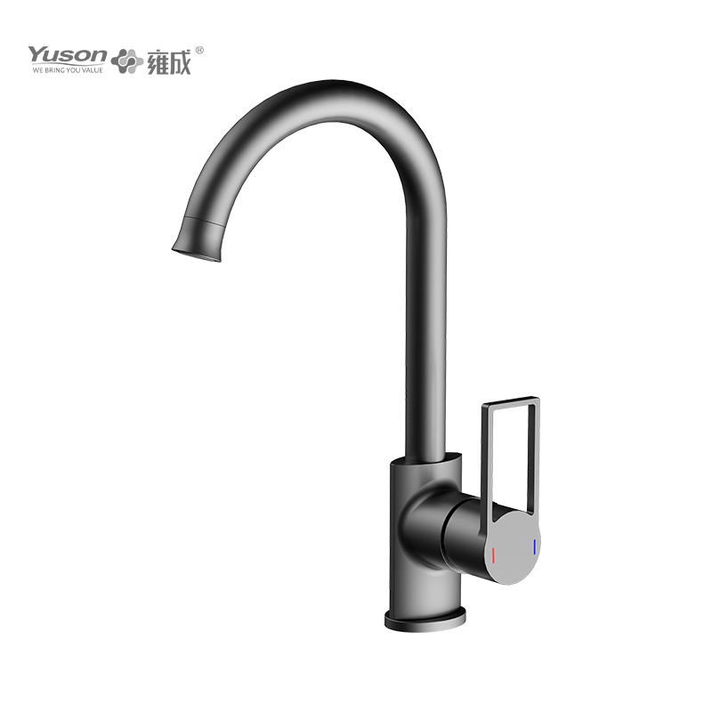 2065-50 Brass Faucet Single Lever Deck-mounted hot&cold water Kitchen Sink Mixer 