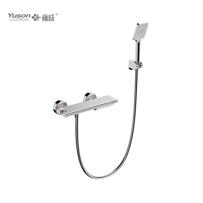 2093-20K1 Brass wall-mounted single lever hot&cold water shower mixer with showerhead