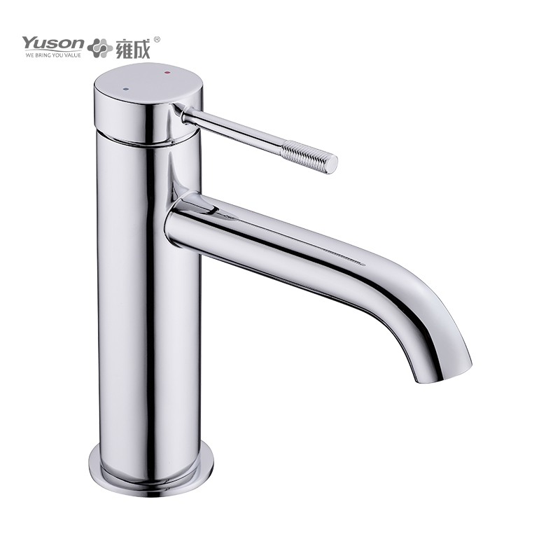 2122-30 Brass Faucet Single lever deck-mounted hot&cold water basin mixer