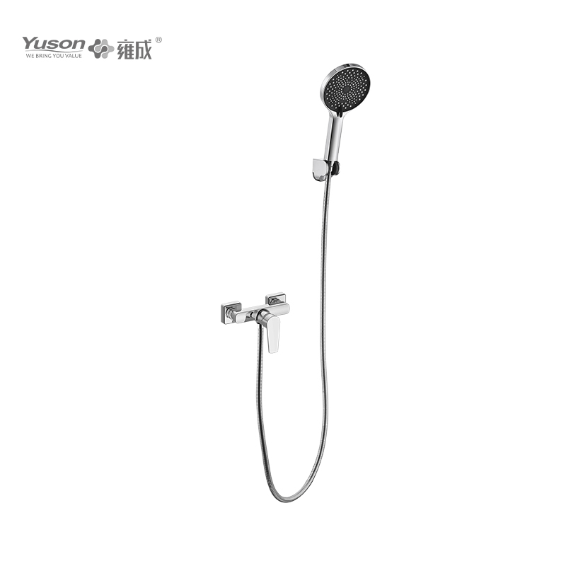 3080-20K1 Brass wall-mounted single lever hot&cold water shower mixer with showerhead