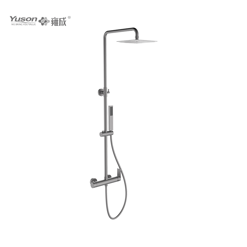 3163-20K1 SS 316L Single lever wall-mounted shower column