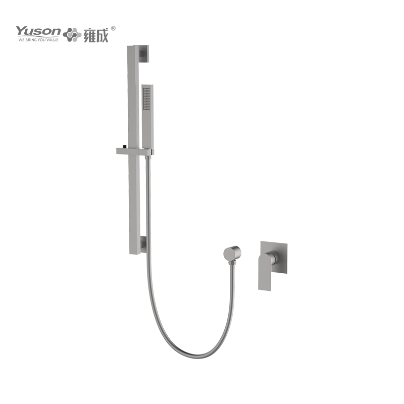 3163-21K1 SS 316L Single lever wall-mounted shower mixer with  sliding shower kit