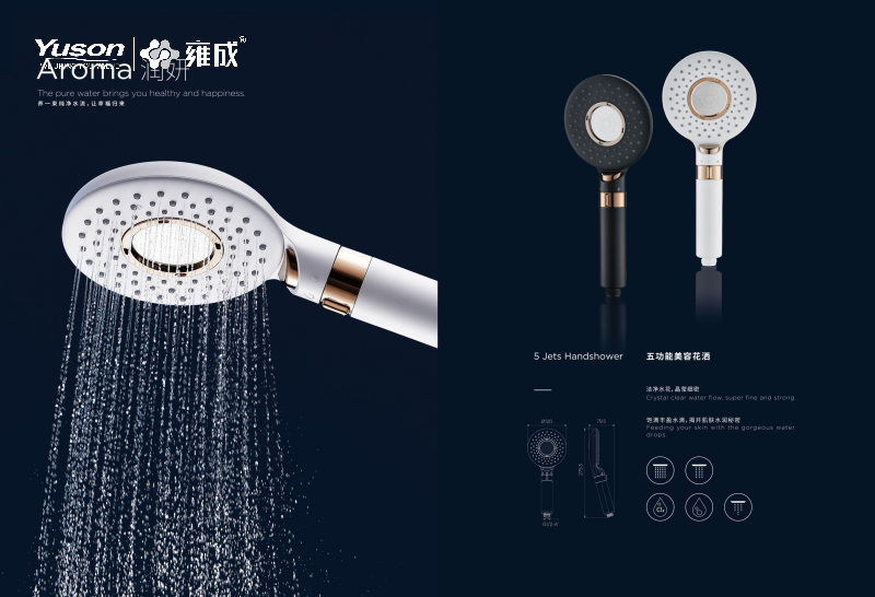 P1104 ABS hanshower