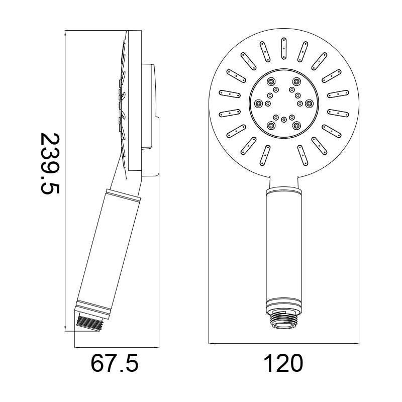 YS31592 Handheld Showerhead