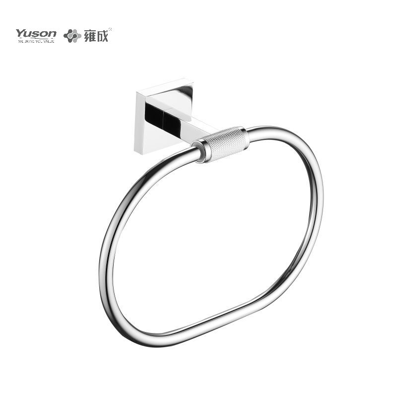 10410 Sleek Bathroom accessories, Towel ring, Towel holder, Zinc/Brass/SUS Towel holder, wall- mounted(Series 10400)