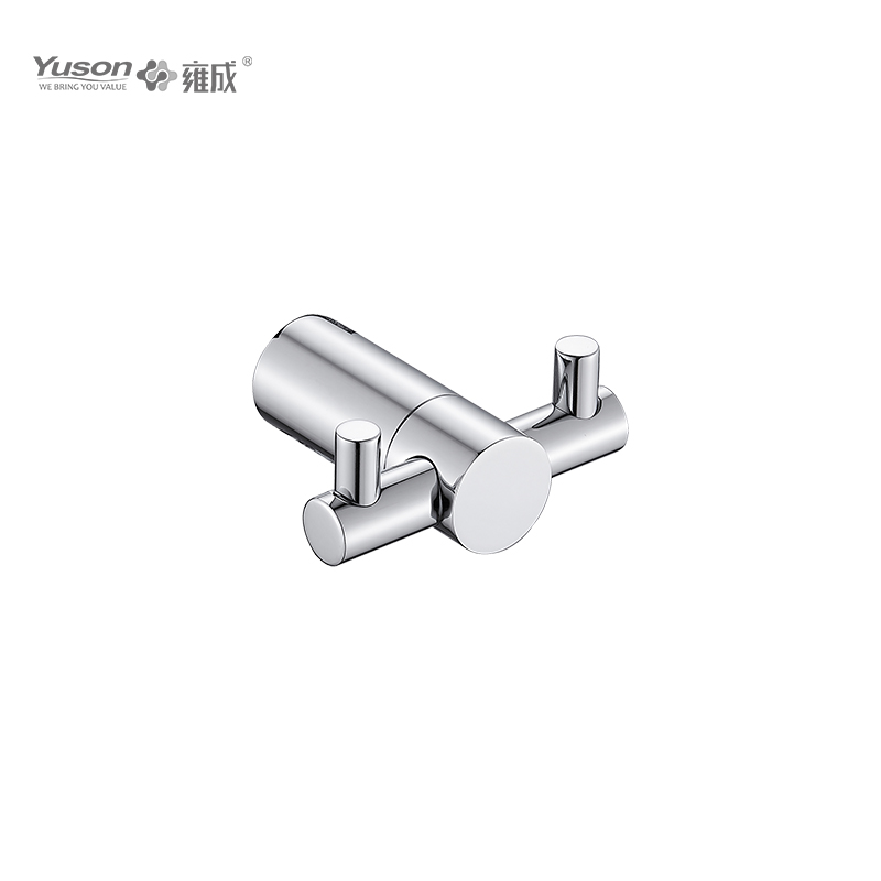 12088D Sleek Bathroom accessories, Robe hook, Zinc/Brass/SUS robe hook, wall- mounted(Series 12000)