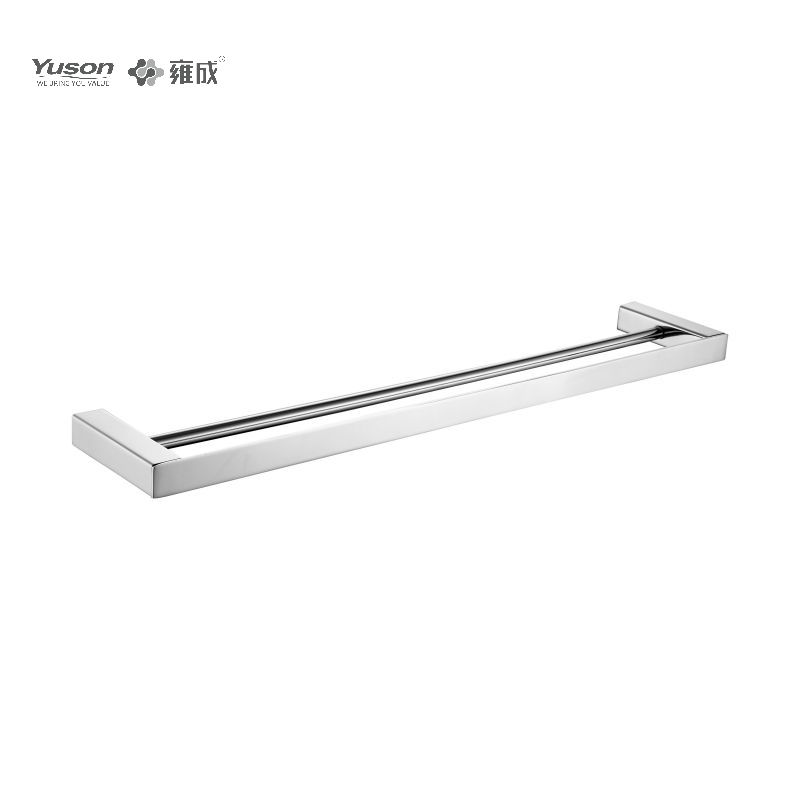 14824D brass+zinc+sus towel bar 24