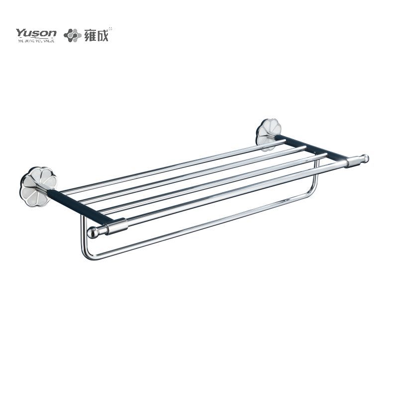 21062 Sleek Bathroom accessories, Towel shelves, Towel rack, Zinc/Brass/SUS Towel holder, wall- mounted(Series 21000)