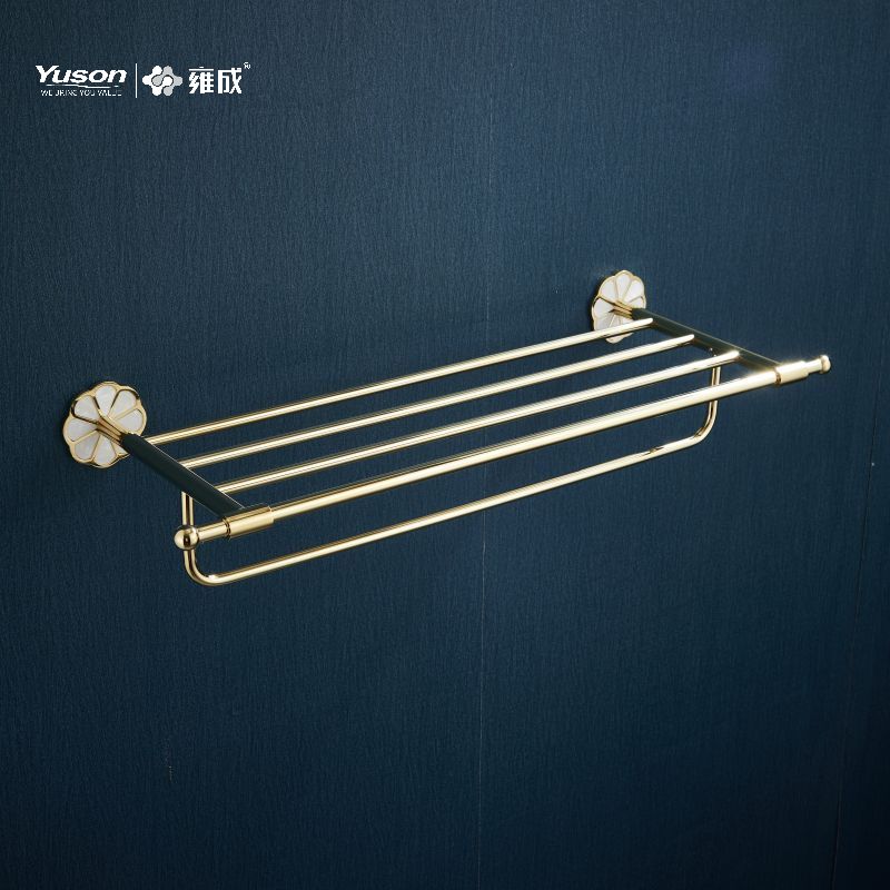 21062 Sleek Bathroom accessories, Towel shelves, Towel rack, Zinc/Brass/SUS Towel holder, wall- mounted(Series 21000)