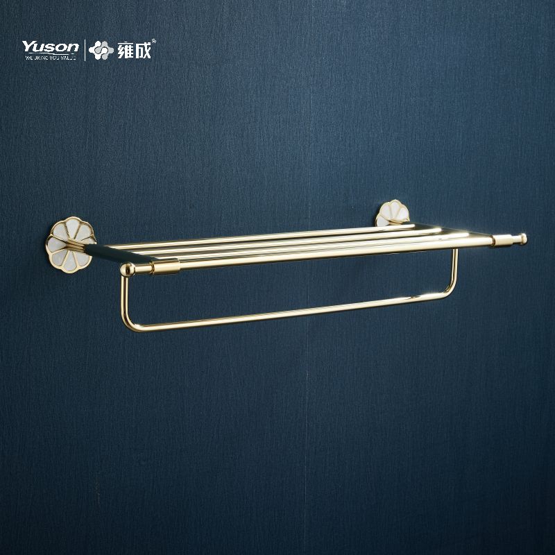 21062 Sleek Bathroom accessories, Towel shelves, Towel rack, Zinc/Brass/SUS Towel holder, wall- mounted(Series 21000)