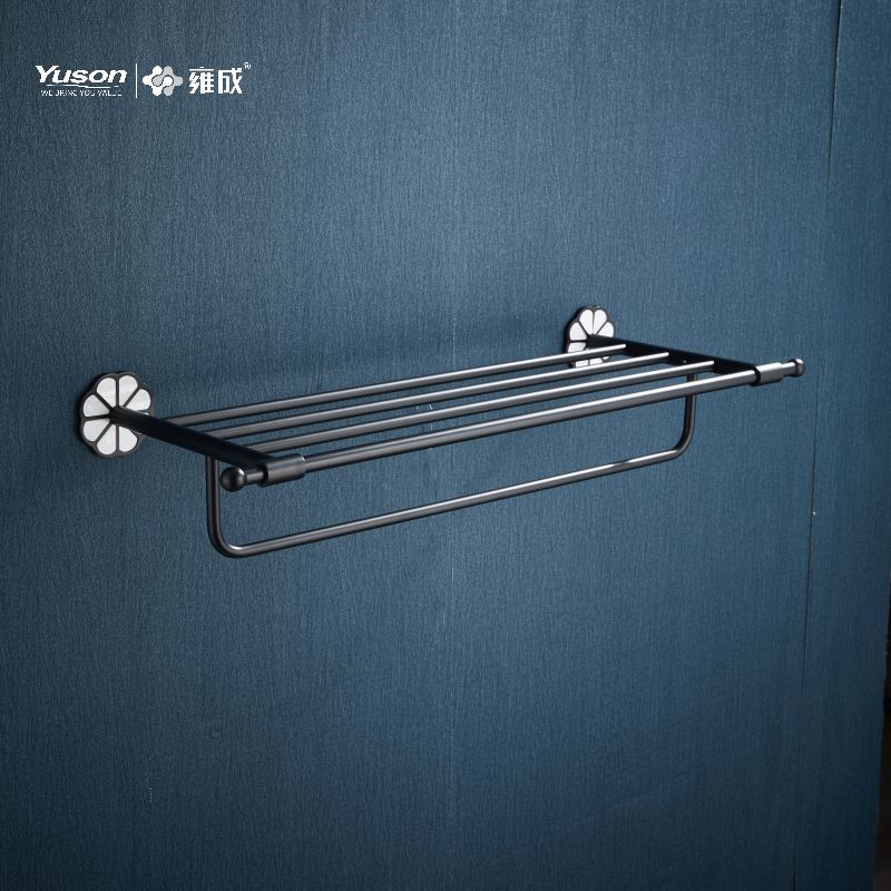 21062 Sleek Bathroom accessories, Towel shelves, Towel rack, Zinc/Brass/SUS Towel holder, wall- mounted(Series 21000)