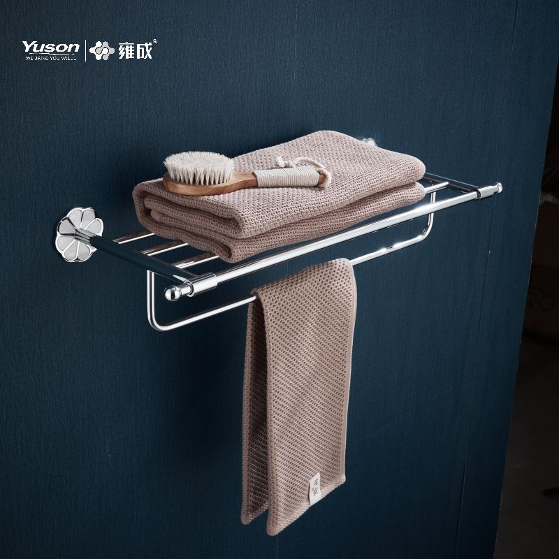 21062 Sleek Bathroom accessories, Towel shelves, Towel rack, Zinc/Brass/SUS Towel holder, wall- mounted(Series 21000)