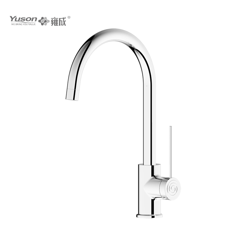 2067-50 Brass Faucet Single Lever deck-mounted hot&cold water kitchen sink mixer 