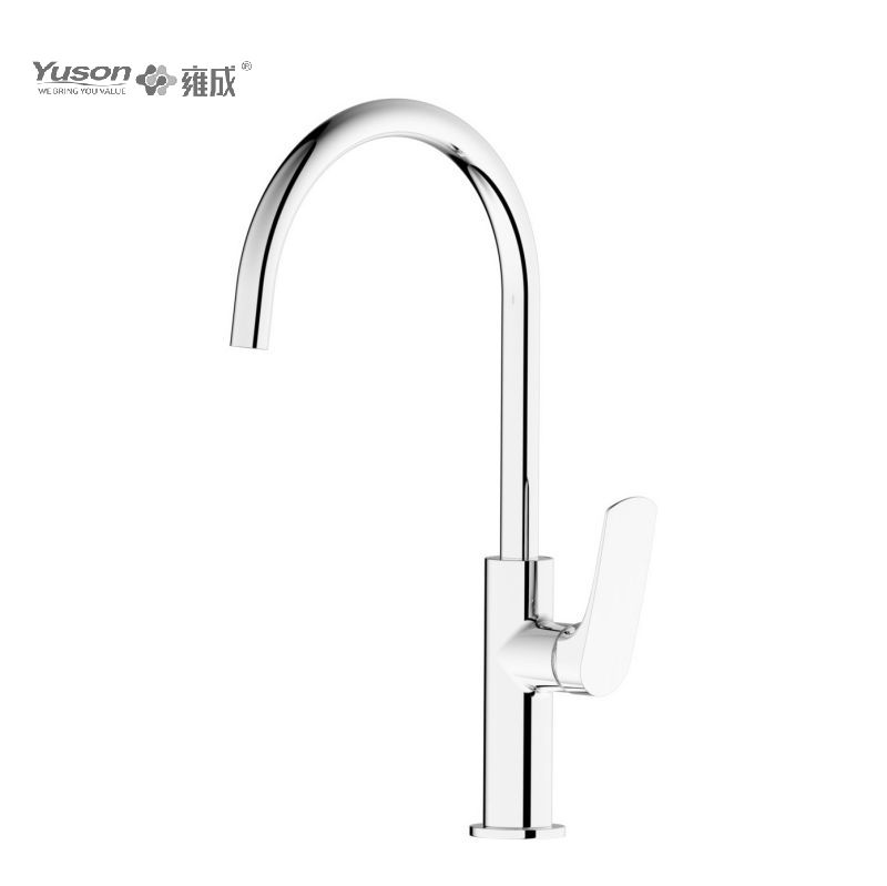 2068-50 Brass Faucet Single Lever deck-mounted hot&cold water kitchen sink mixer 