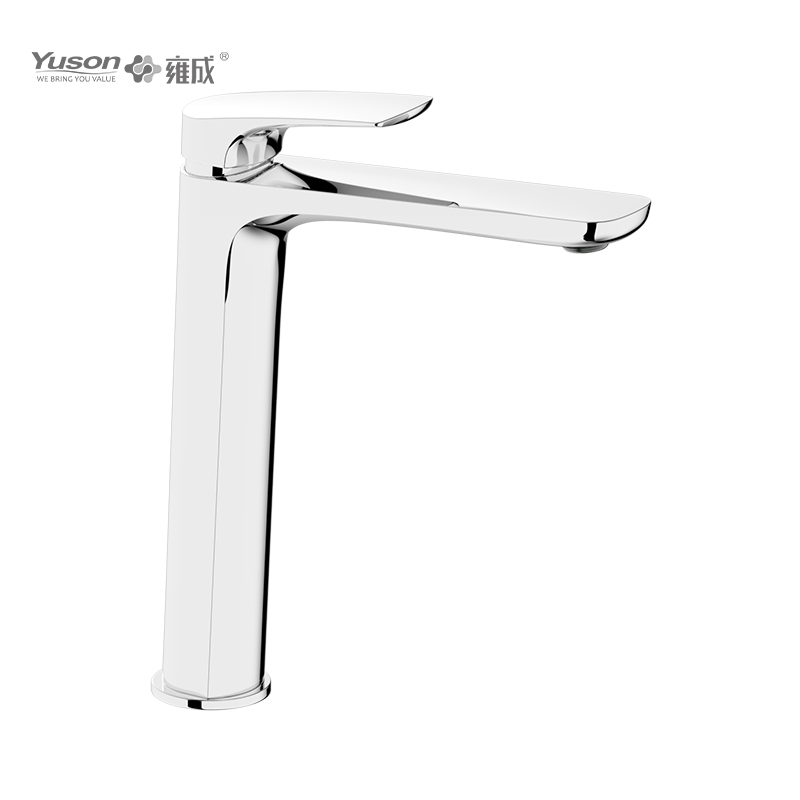 3265-31 brass faucet single lever hot/cold water deck-mounted high basin mixer