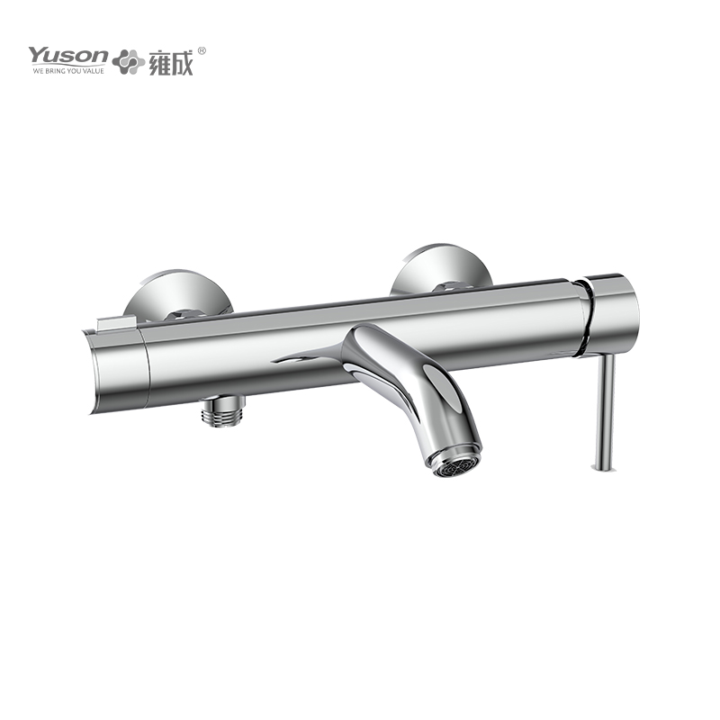 3375S-10 Stainless Steel Faucet single lever wall-mounted hot&cold water bath&shower mixer 