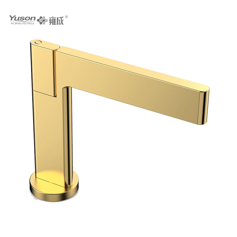 2078-30 Brass Faucet Single lever deck-mounted hot&cold water basin mixer