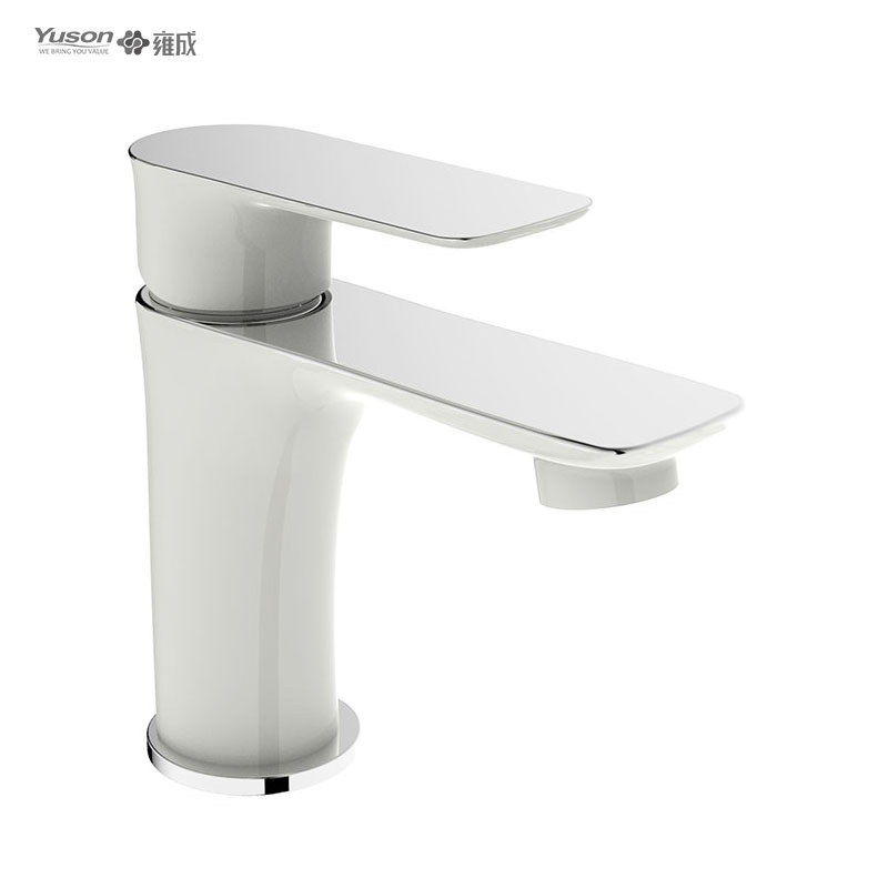 3165-30 brass faucet single lever hot/cold water deck-mounted basin mixer