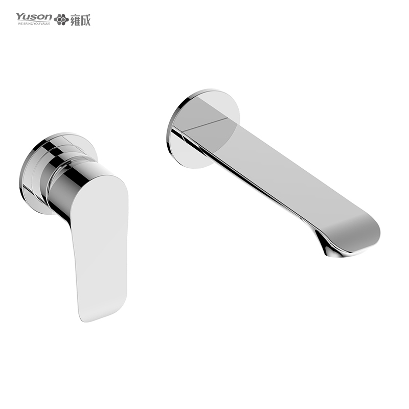 3268-32	brass faucet single lever hot/cold water embeded basin mixer, built-in basin mixer;