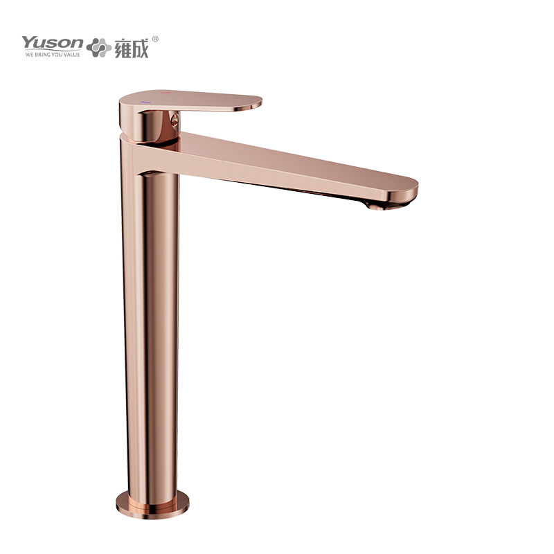 2027-31 Brass Faucet Single Lever deck-mounted hot&cold water high basin mixer 