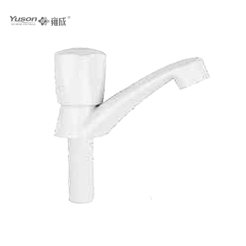 91001-3 ABS plastic deck-mounted single lever pillar cold water basin tap/faucet 1/2