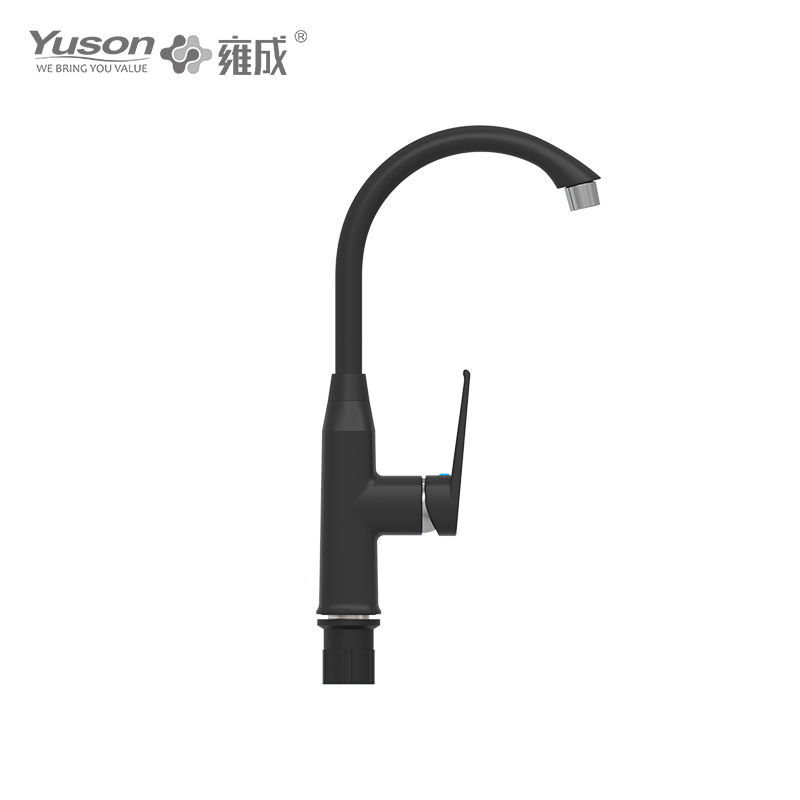 YS9105-50 Single lever ABS plastic hot/cold water deck-mounted kitchen sink mixer faucet/tap G1/2