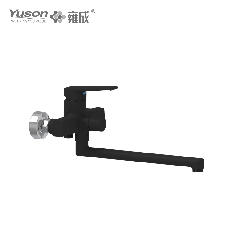 YS9105-70 Single lever ABS plastic hot/cold water deck-mounted kitchen sink mixer faucet/tap G1/2