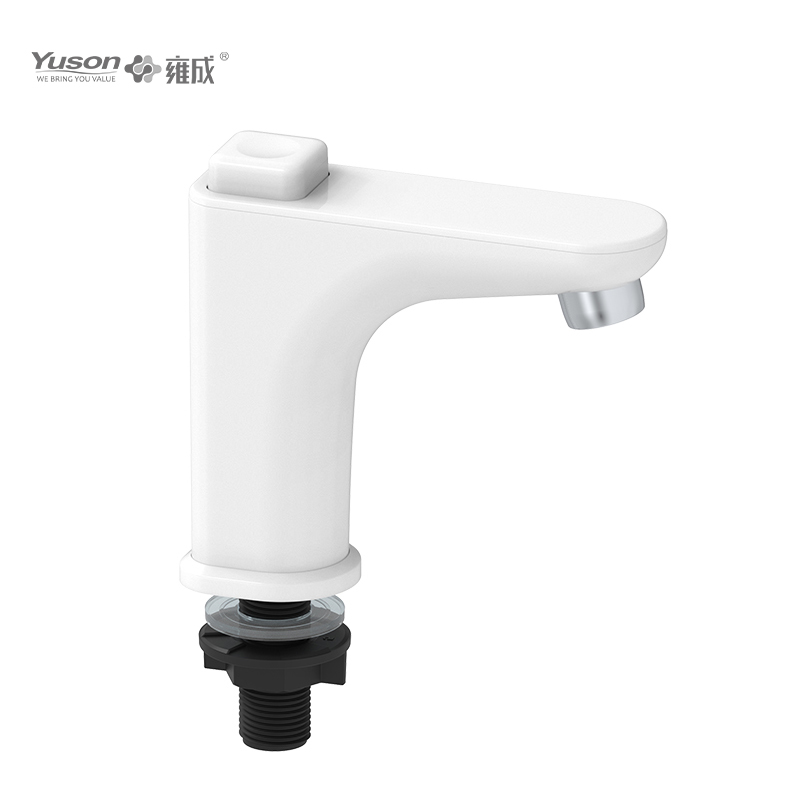 YS9106-33C Single lever ABS plastic cold water deck-mounted basin faucet/tap G1/2