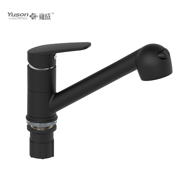 YS9106A-50 Single lever ABS plastic hot/cold water deck-mounted kitchen sink mixer faucet/tap G1/2