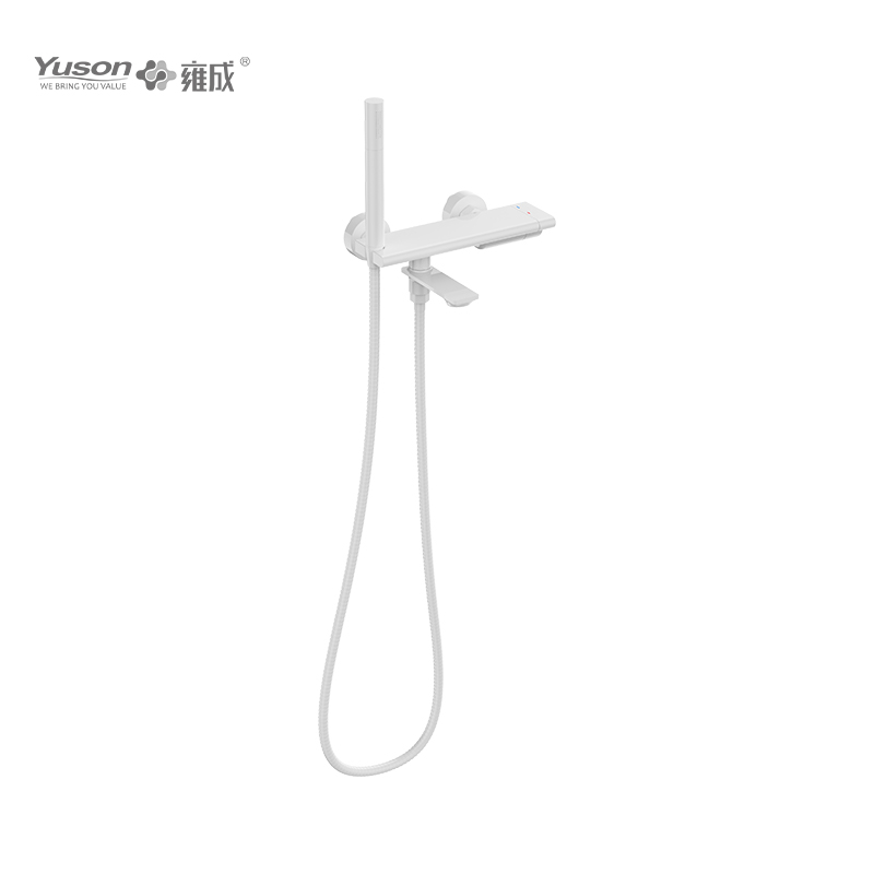 2093-10K1 Brass wall-mounted single lever hot&cold water bath&shower mixer with showerhead