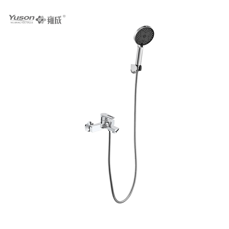 3327-10K1 Brass wall-mounted single lever hot&cold water bath&shower mixer with showerhead