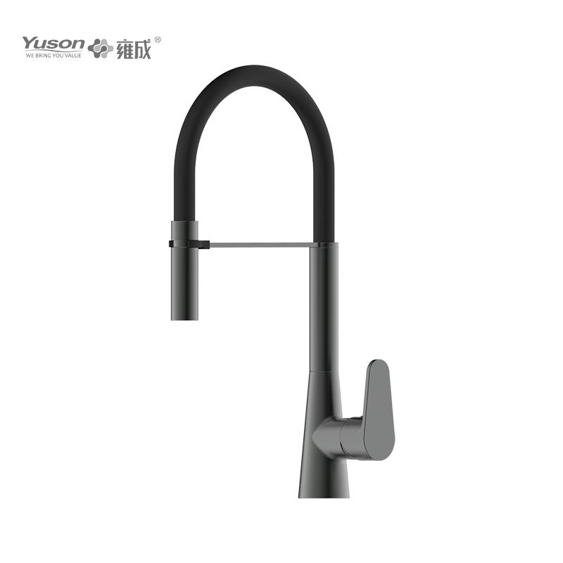 3377-51 Brass Faucet single lever deck-mounted pull down Kitchen sink mixer