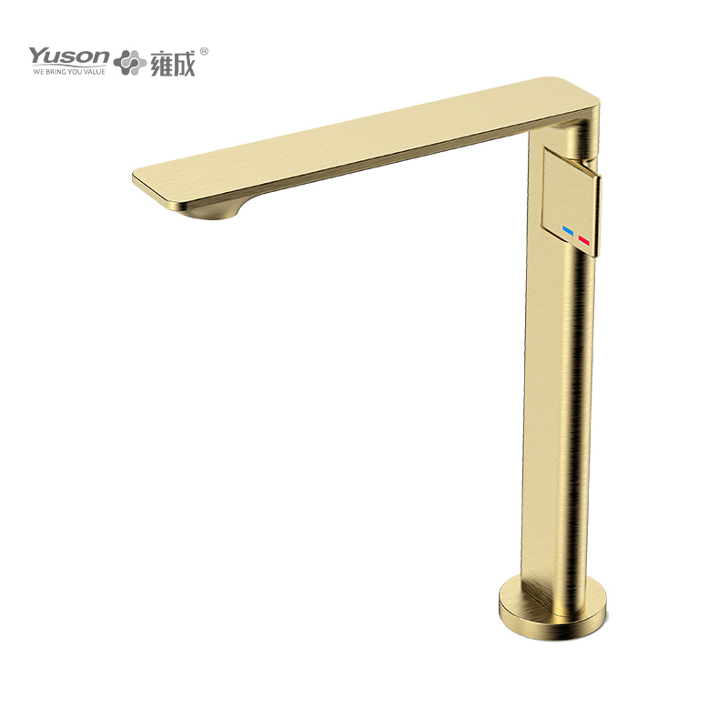 2093-31 Brass faucet single lever deck-mounted hot&cold water high basin mixer